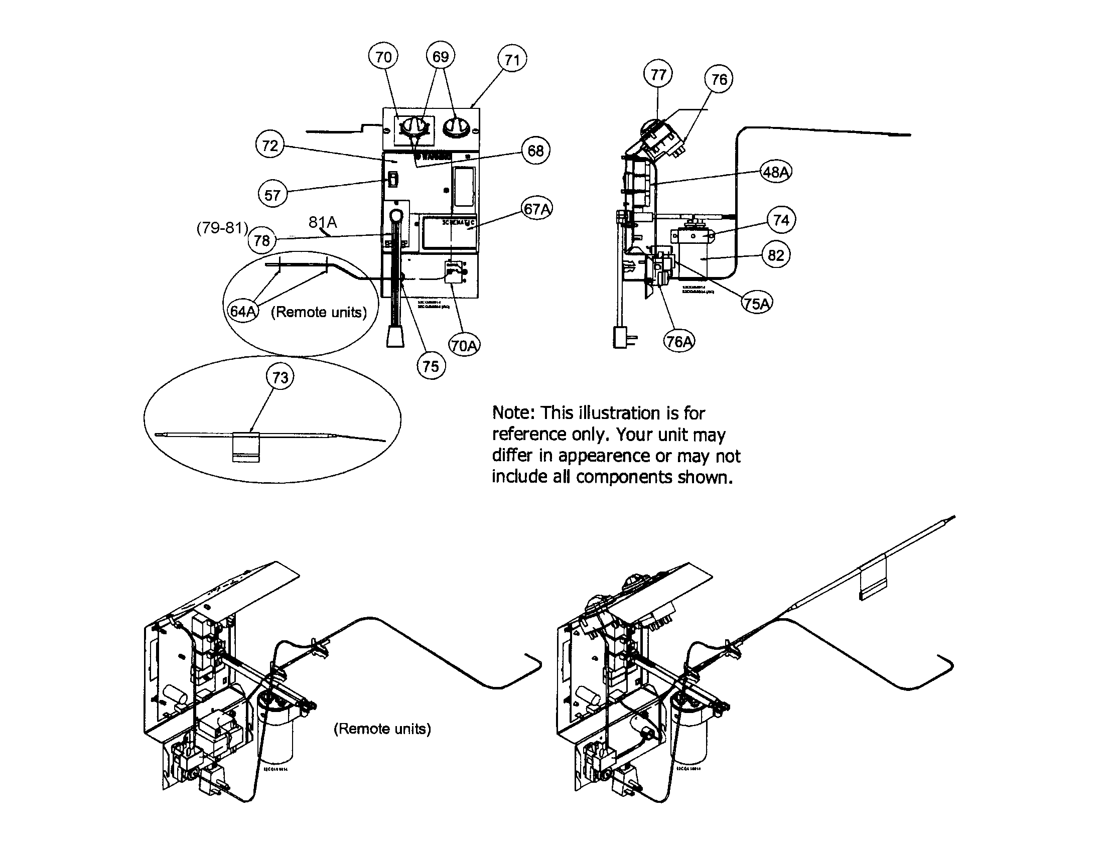 Cover control/capacitor