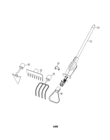 4 in 1 garden attachment