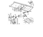 Swisher 12428069 sliding weldment/pulleys diagram