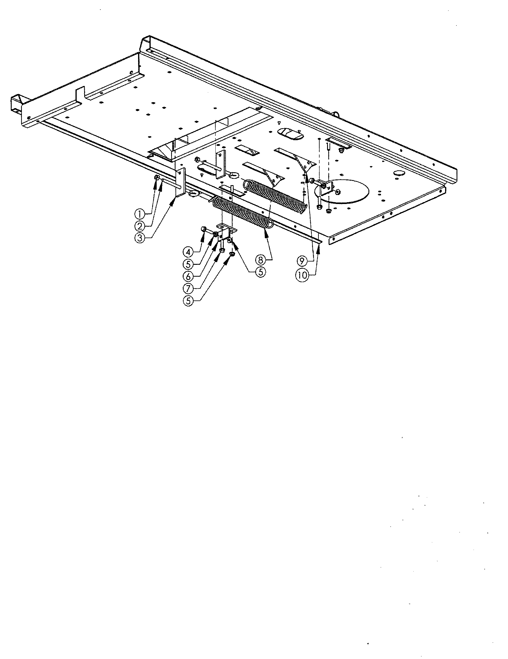 FRAME-PAN/SPRING