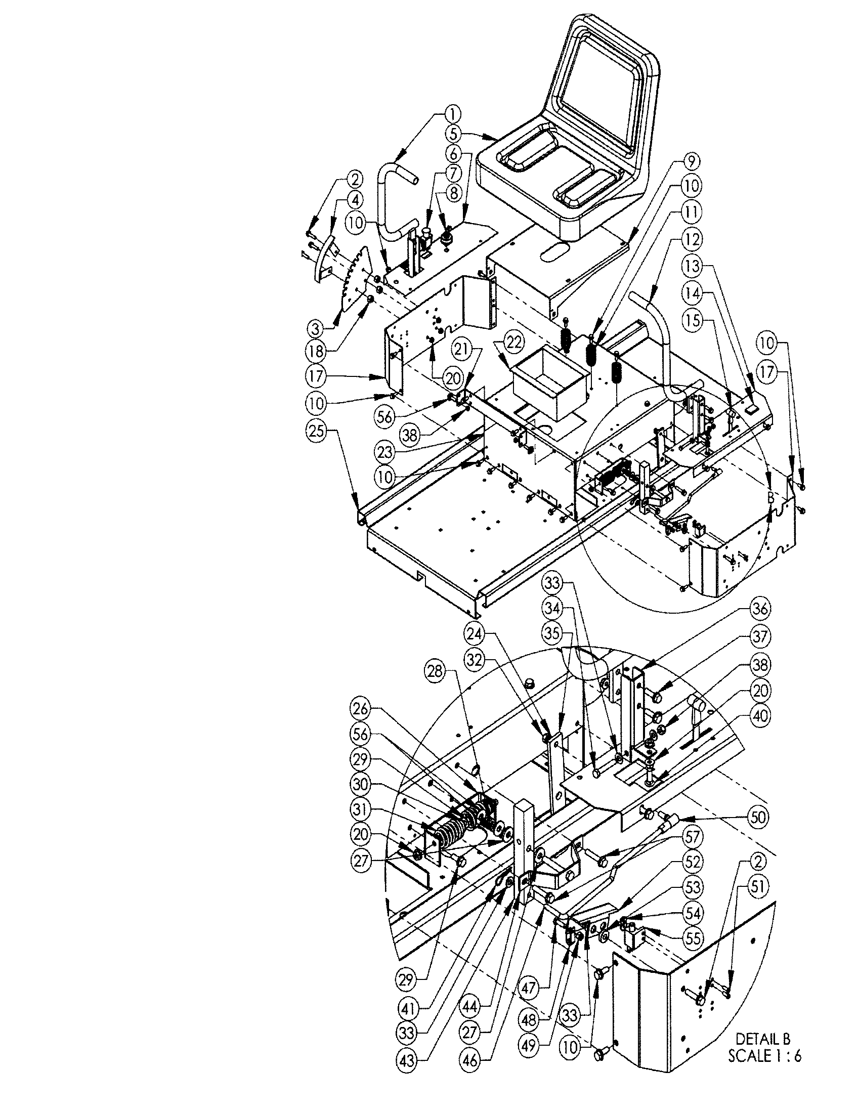 SEAT/HANDLES