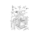 Fisher & Paykel OB24SDPX1-88487A chassis diagram