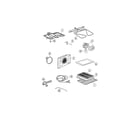 Fisher & Paykel OB24SDPX1-88487A elements/accessories diagram