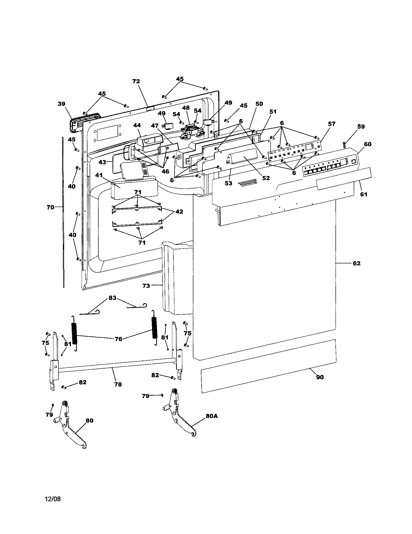 DOOR/CONTROL PANEL