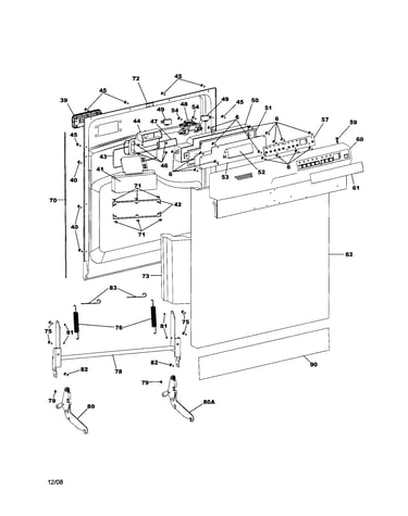 Door/control panel
