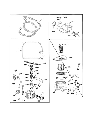Motor and pump