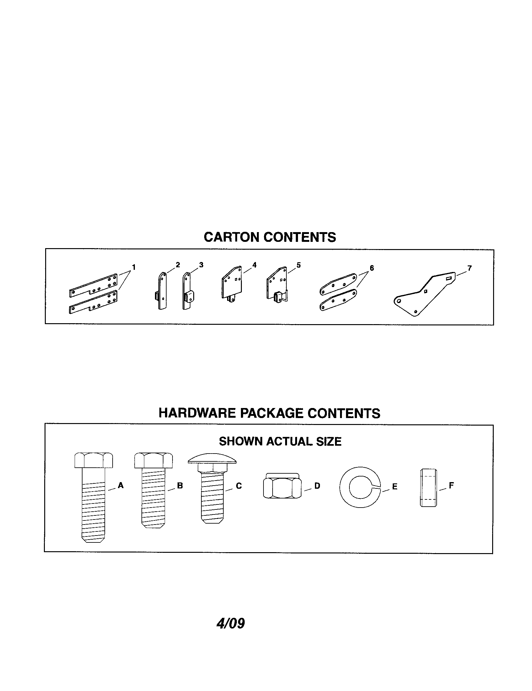 SNOW THROWER KIT