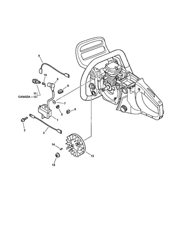 Ignition/flywheel