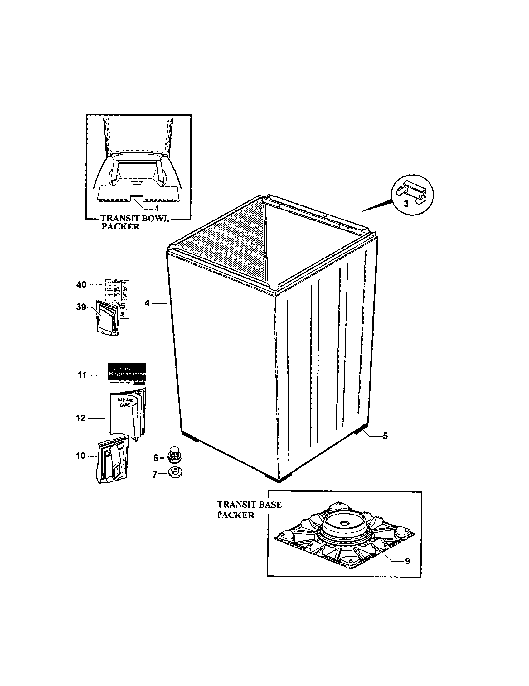 Wrapper cabinet