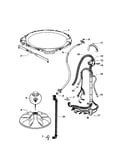 Agitator and hoses