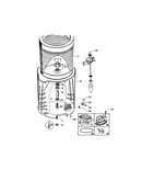Inner & outer bowls/drain pump