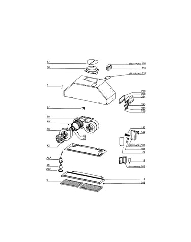 Hood - 2 motors
