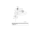 Craftsman 247887360 deck pulley/rotary blade diagram