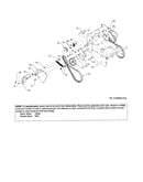V belt/belt guard