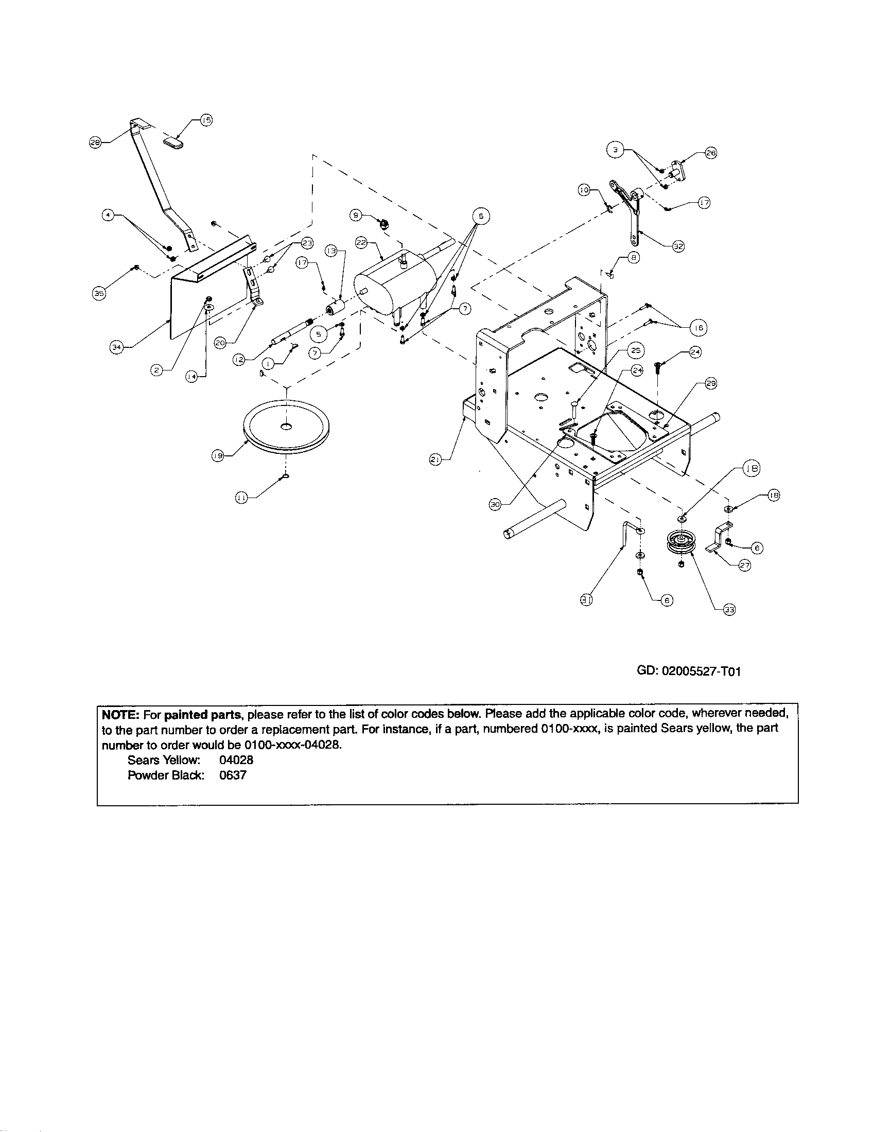 Engine deck