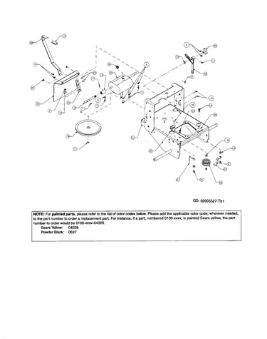 Engine deck