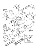 Cutting deck/blade/interlock