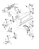 Rear wheel brackets/latches