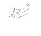 Snapper PB21550V front wheel bracket diagram
