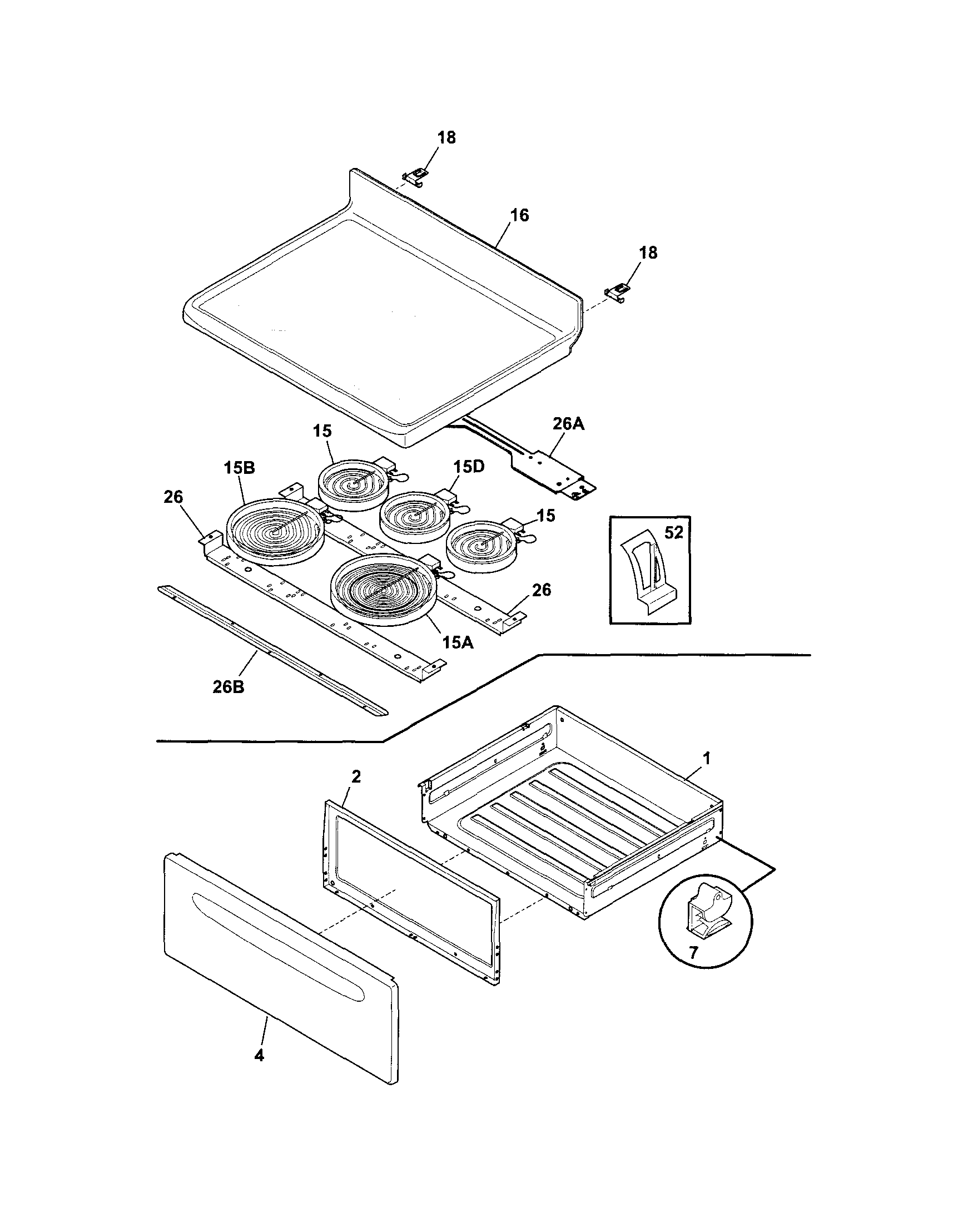 Top/drawer
