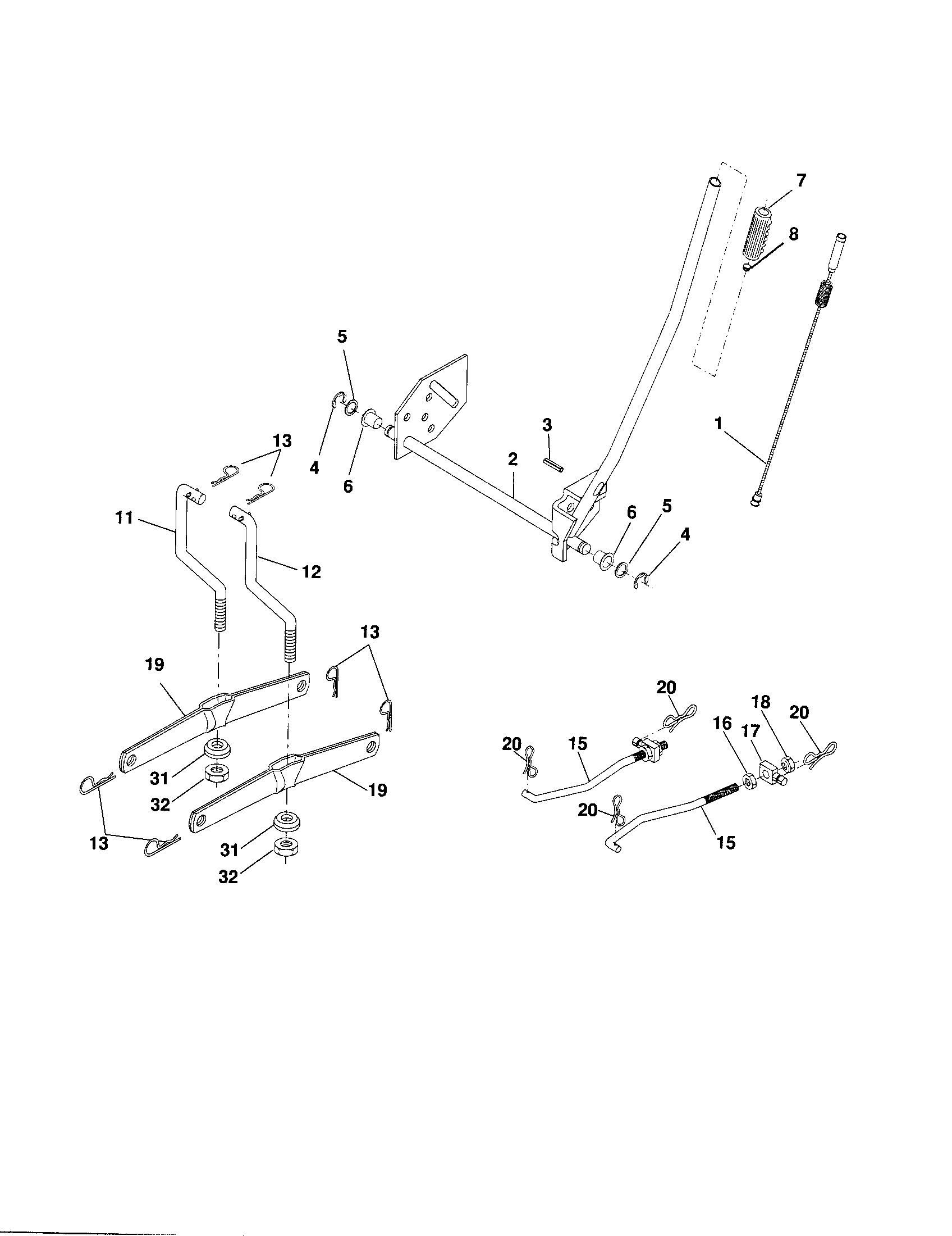 Mower lift