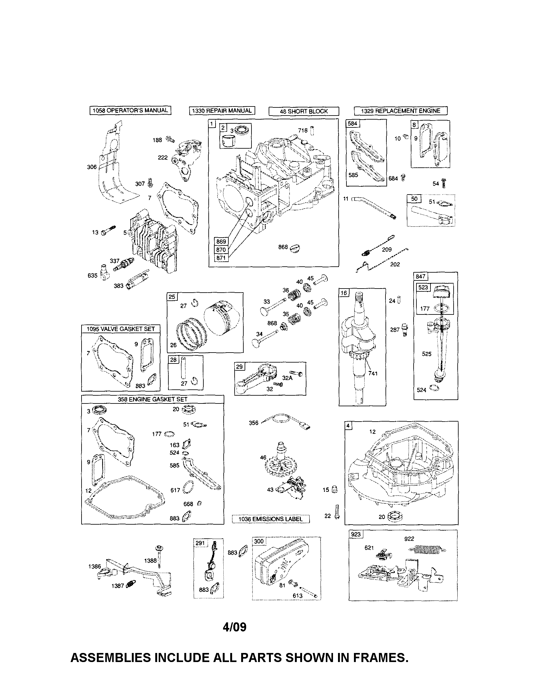 CYLINDER/CRANKSHAFT/CRANKCASE