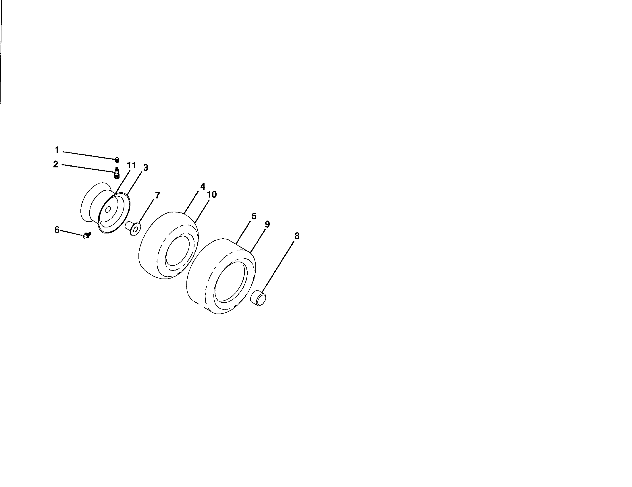 Wheels and tires