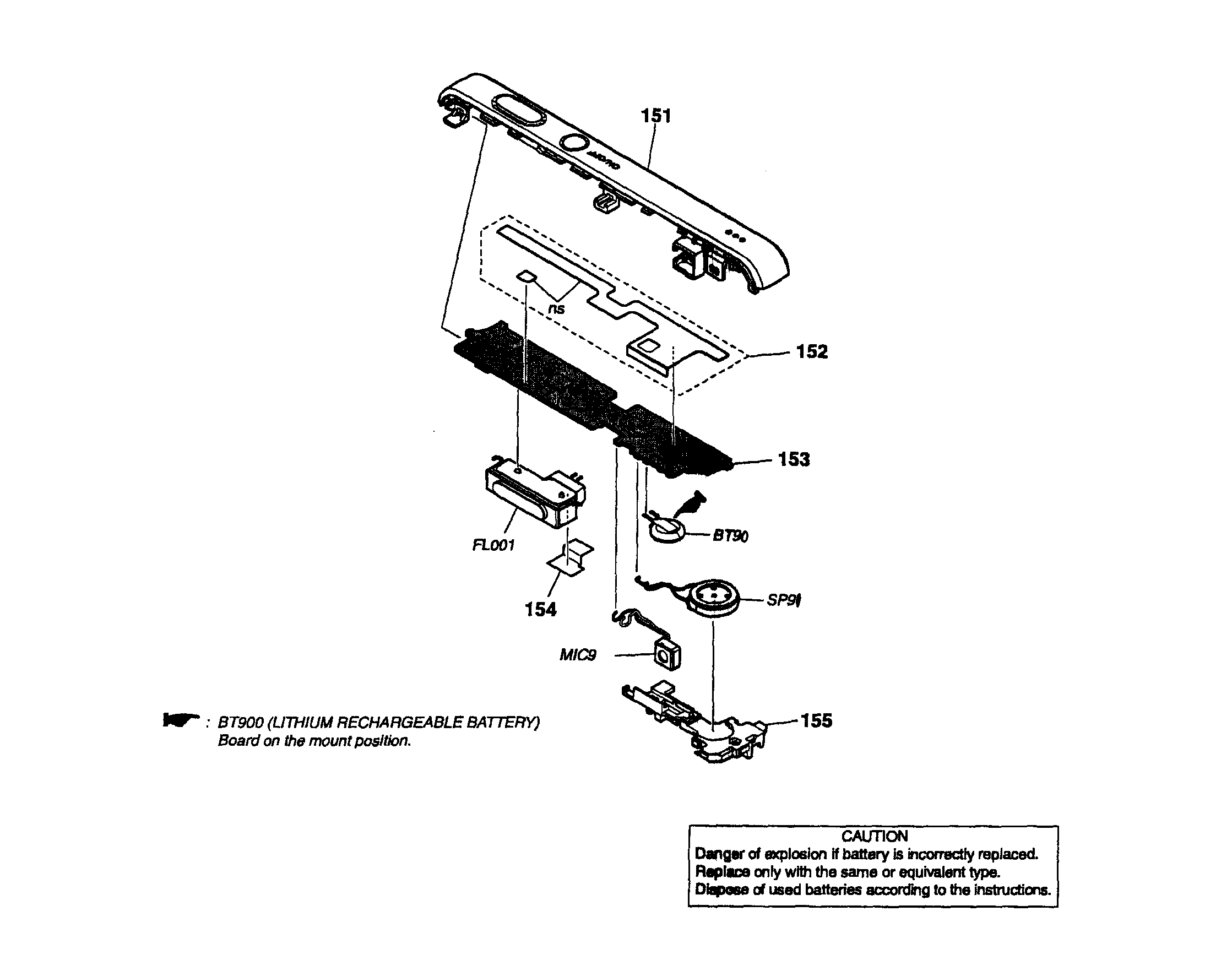 Microphone/battery