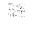 Craftsman 358795822 cylinder/fuel tank/muffler diagram