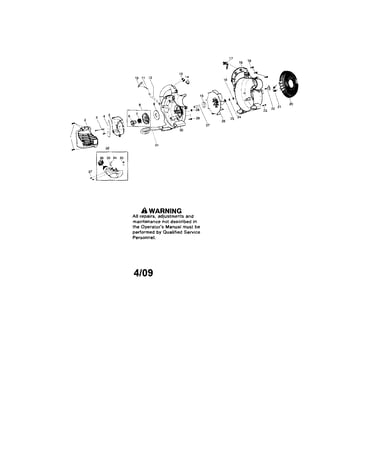 Scroll/handle/fuel tank
