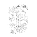 Craftsman 917287012 chassis and enclosures diagram