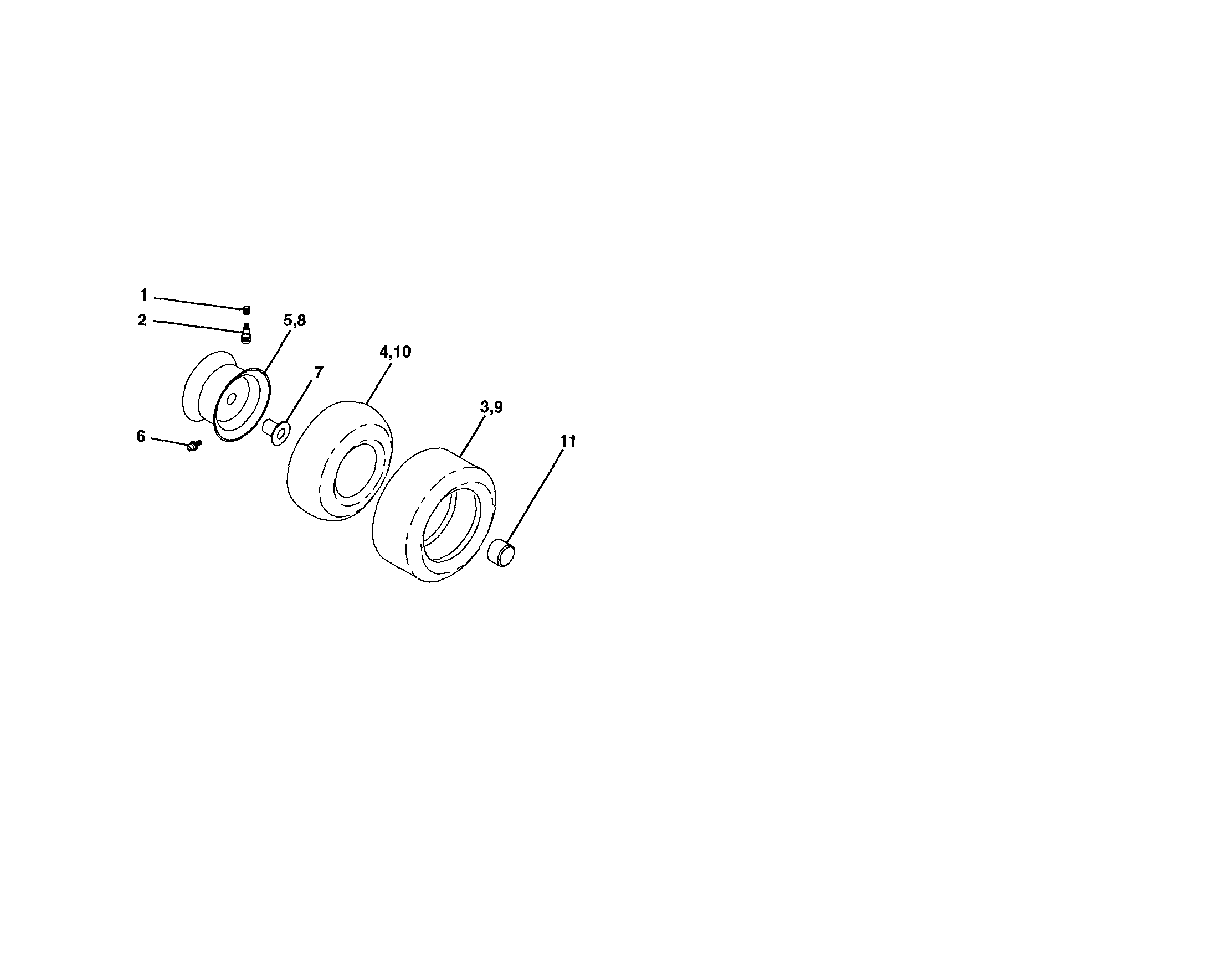 Wheels and tires