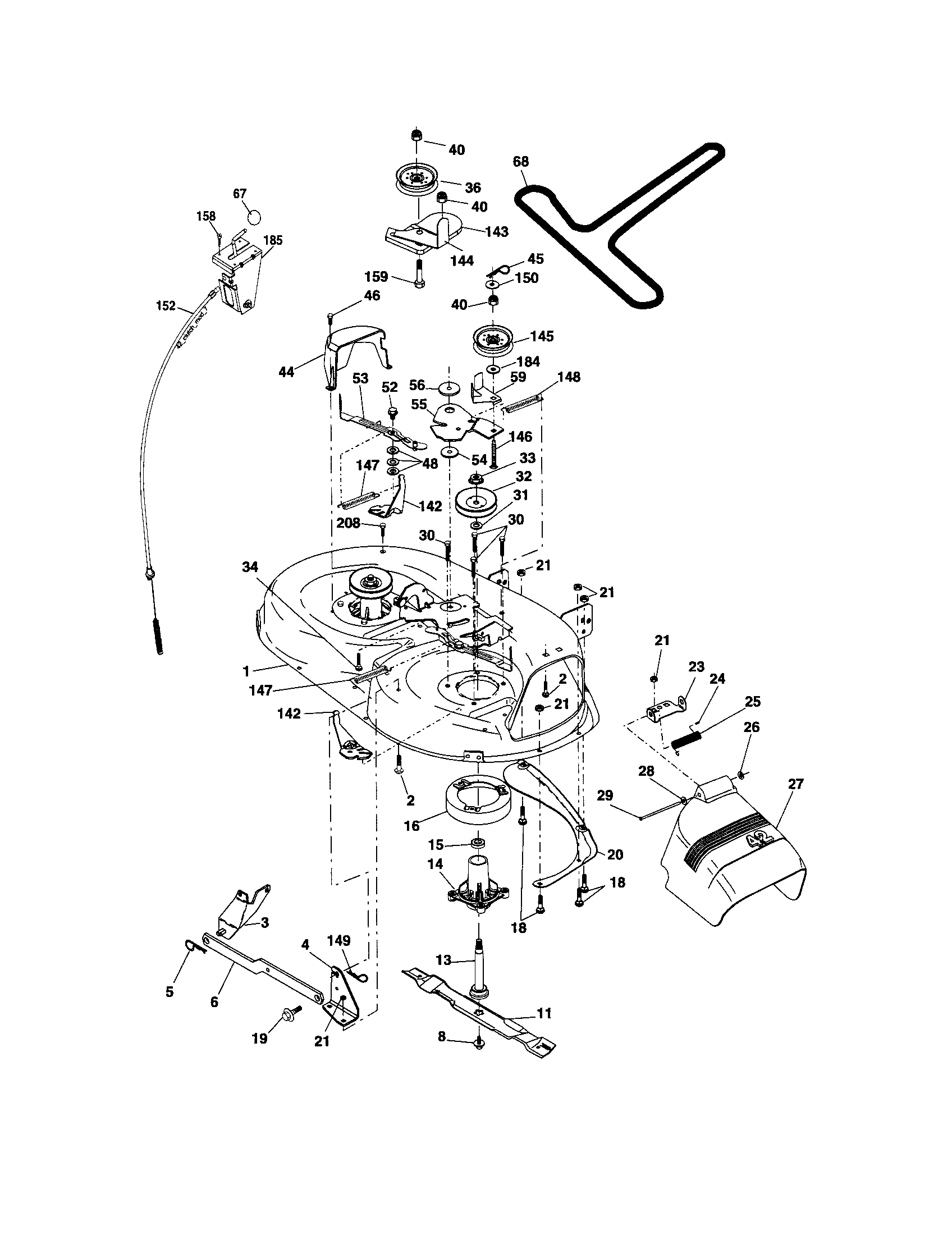 Mower deck