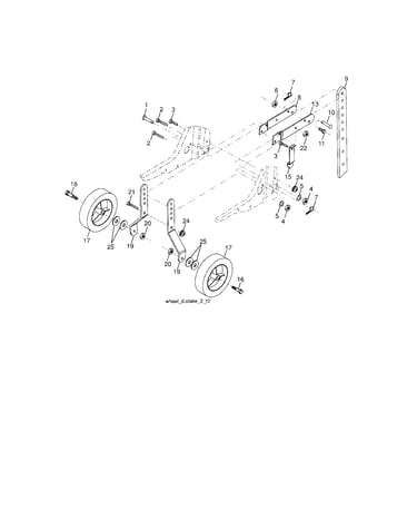 Wheel & depth stake