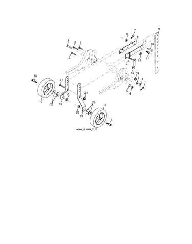 Wheel & depth stake