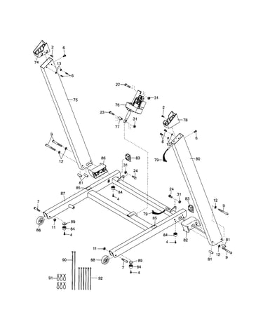 Uprights/base