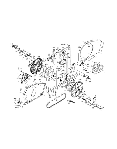 Frame/pedal disc/side shield