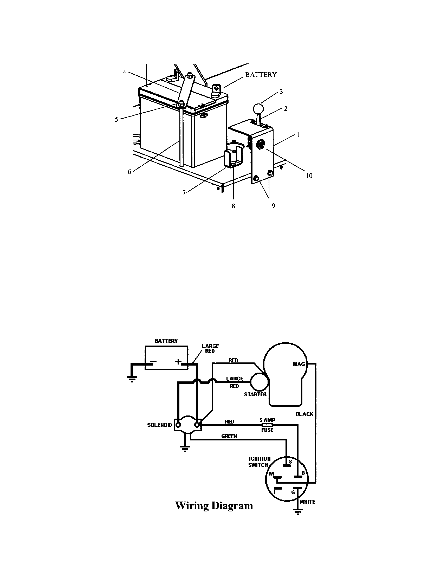 12 VOLT ACCESSORIES/WIRING DIAGRAM