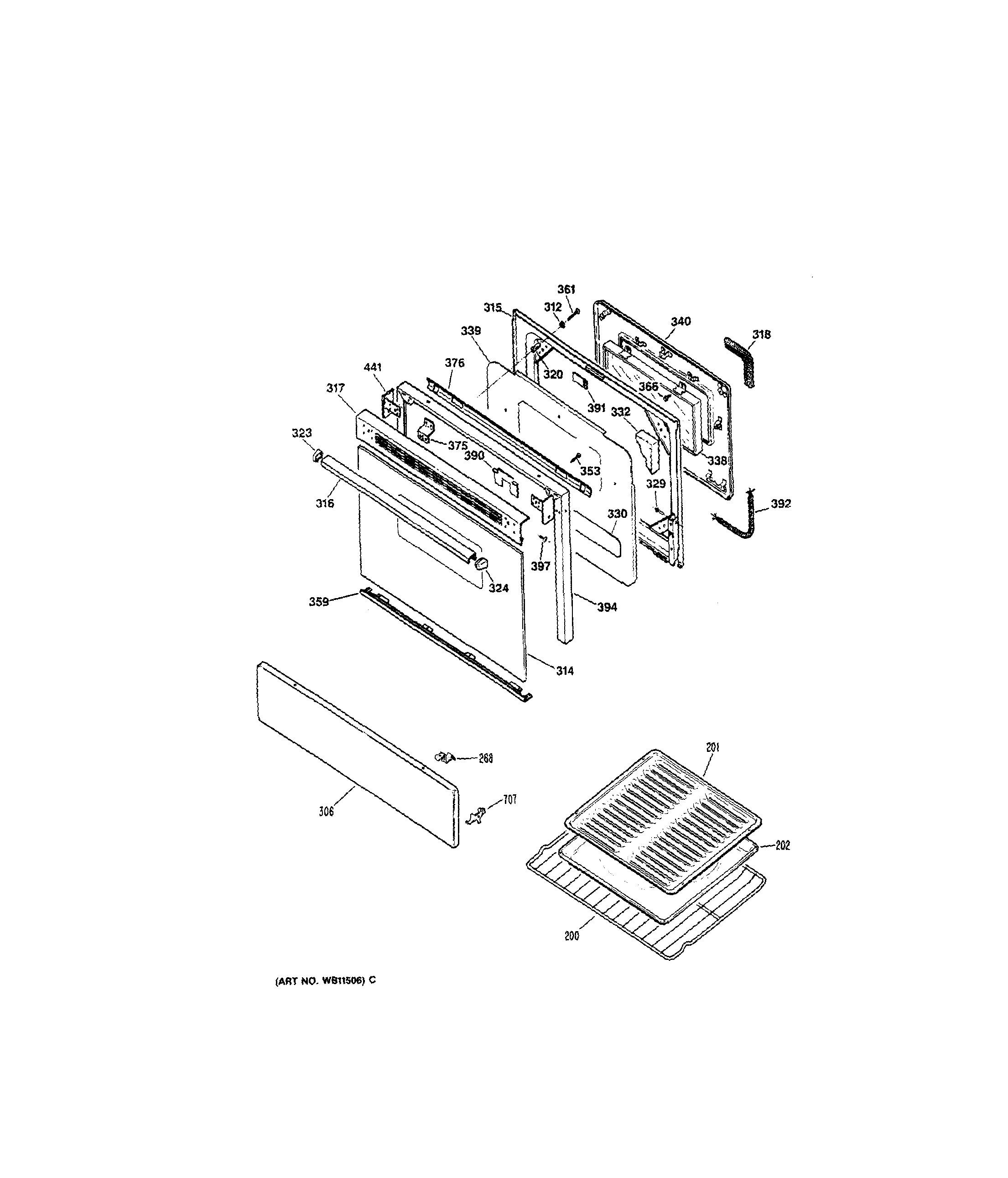 Door/drawer