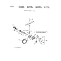 Kenmore 36314152000 motor-pump mechanism diagram