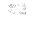Briggs & Stratton 331877-0144-B1 blower housing/flywheel diagram