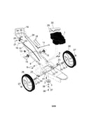Engine/handle/wheel