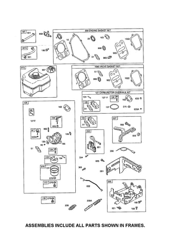 Carburetor/fuel tank