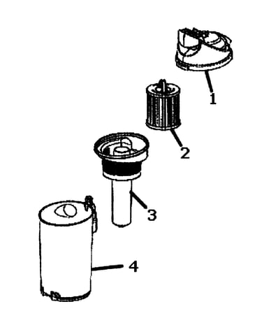 Dust cup/filter
