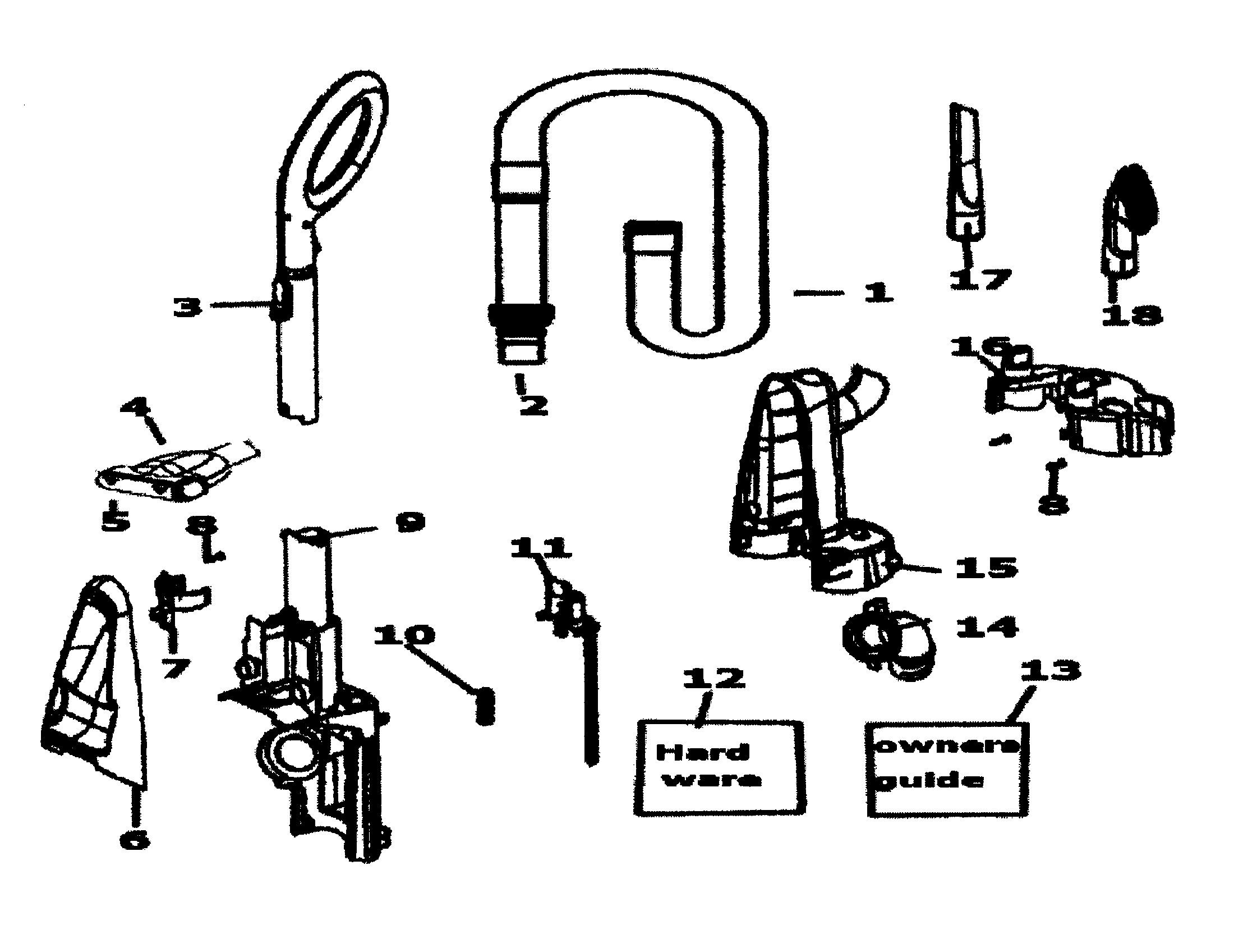 Hose/handle