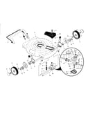 Drive control/gear case/wheels