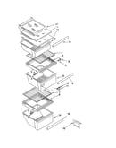 Refrigerator shelf