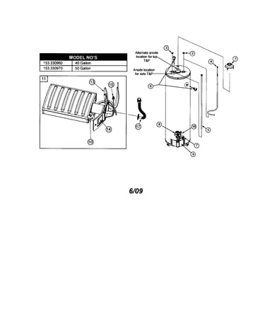 Water heater-50 gallon