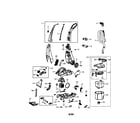 Bissell 25A3 proheat diagram