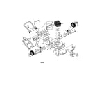 Craftsman 917377302 engine/housing/handle diagram